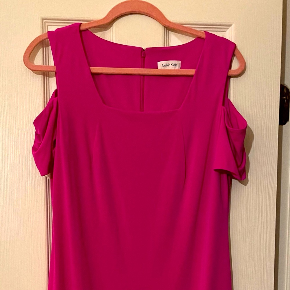 Beautiful Fuchsia colored dress! Fits perfect!